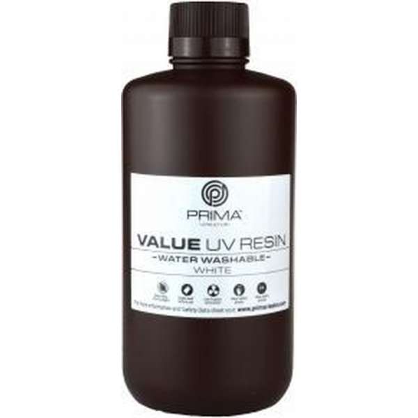 Prima Creator Water Washable UV Resin - 1000 ml - White Prima Creator Water Washable UV Resin - 1000 ml - White