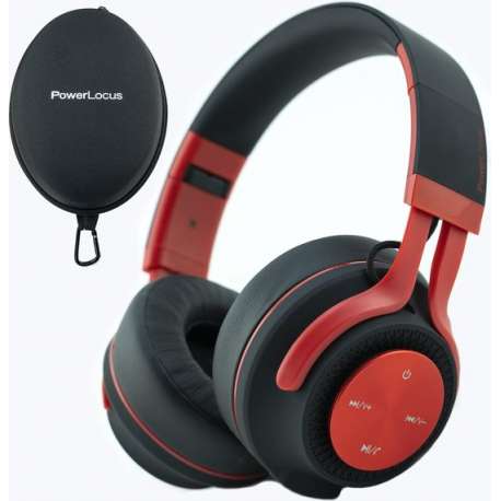 PowerLocus P3 draadloze Over-Ear Koptelefoon P3 Inklapbaar - Bluetooth - Met microfoon
