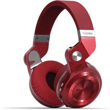 Bluedio T2 +, T2 Plus Turbine Draadloze Bluetooth-hoofdtelefoon met Mic / Micro SD-kaartsleuf / FM-radio
