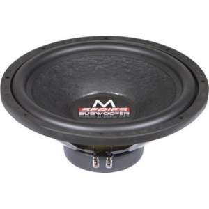 M-Serie 380 mm HIGH EFFICIENT Subwoofer. 600/400 Watt