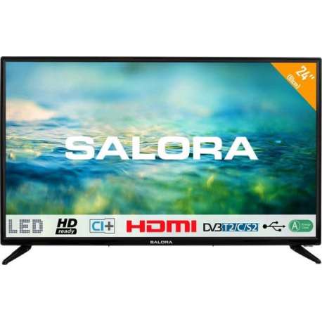 Salora 2100 series 24LTC2100 tv 61 cm (24'') HD Zwart