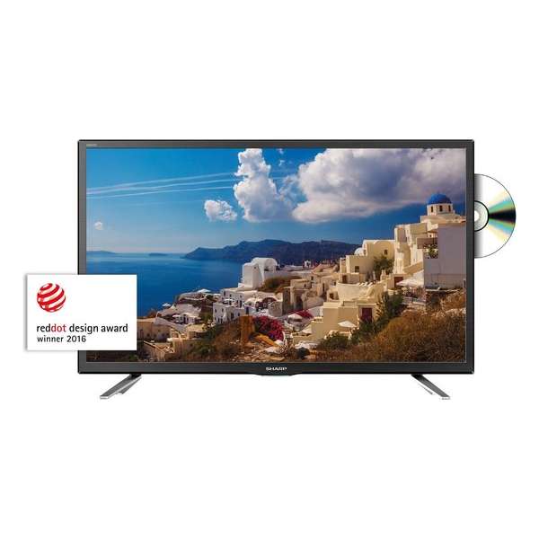 Sharp LC-24DHG5112E 24inch HD-Ready TV met DVD