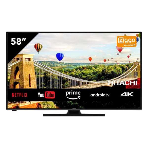 Hitachi 58HAK6152 - Ultra HD SMART TV - Android