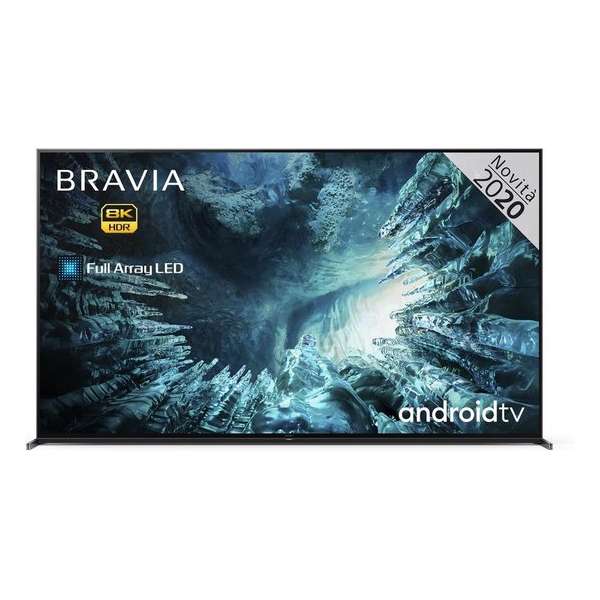 Sony KD75ZH8BAEP tv 190,5 cm (75'') 8K Ultra HD Smart TV Wi-Fi Zilver