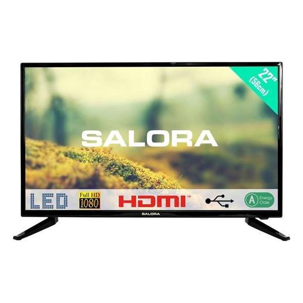 Salora 22LED1500 22'' Full HD Zwart LED TV
