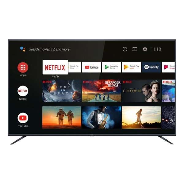 TCL 75EP663 tv 190,5 cm (75'') 4K Ultra HD Smart TV Wi-Fi Titanium