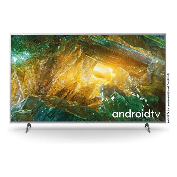 Sony KD-65XH8077 165,1 cm (65'') 4K Ultra HD Smart TV Wi-Fi Zilver
