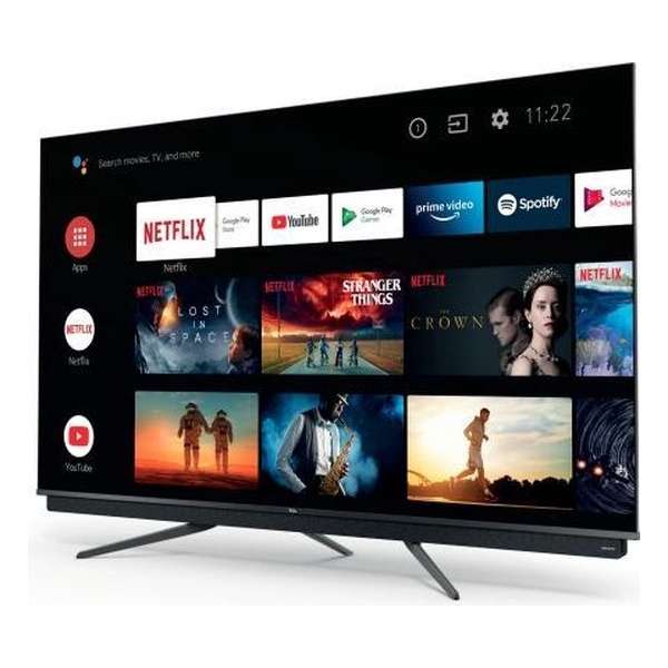 TCL 65C815 tv 165,1 cm (65'') 4K Ultra HD Smart TV Wi-Fi Zwart