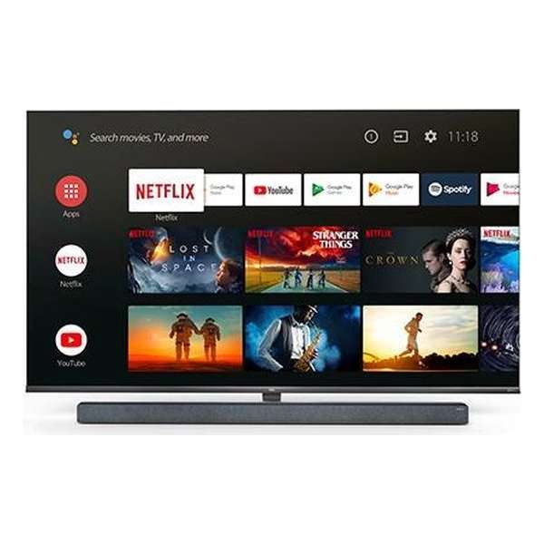 TCL 65X10 tv 165,1 cm (65'') 4K Ultra HD Smart TV Wi-Fi Zwart