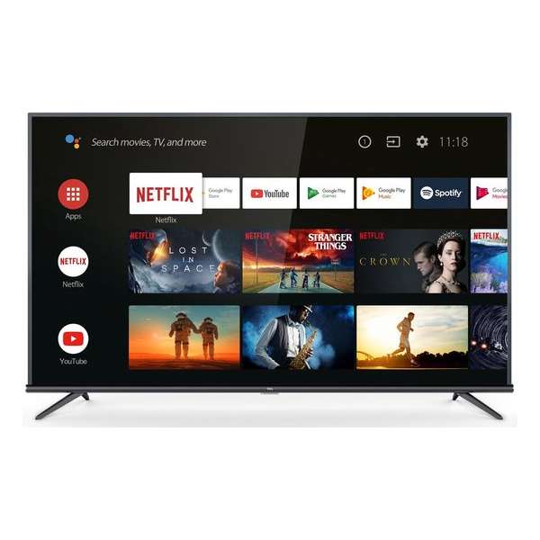 TCL 55EP663 tv 139,7 cm (55'') 4K Ultra HD Smart TV Wi-Fi Titanium