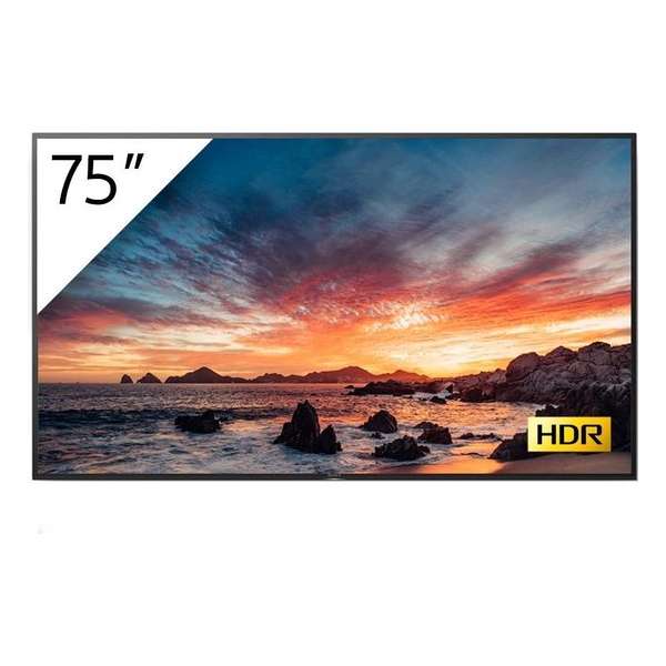 Sony FWD-75X80H/T tv 189,2 cm (74.5'') 4K Ultra HD Smart TV Wi-Fi Zwart