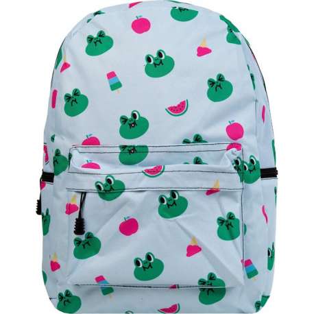 GoPa Rugzak meisje | Schooltas | Kikker | Meloen | IJsje | Appel | IJs | Groen | Vrouwen