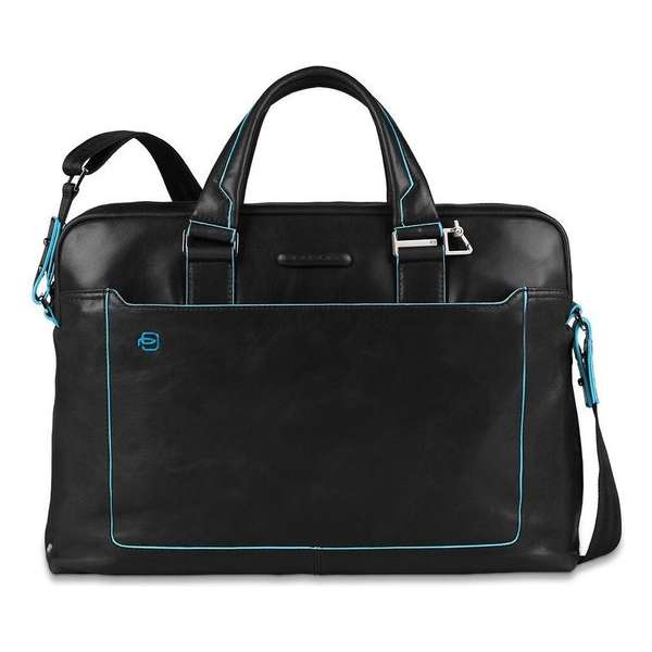 Piquadro Unisex Aktetas Black Piquadro Unisex Aktetas Black