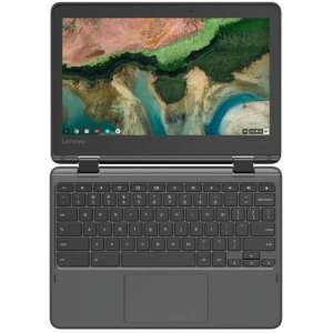 Lenovo 300e Zwart Chromebook 29,5 cm (11.6'') 1366 x 768 Pixels Touchscreen MediaTek 4 GB LPDDR3-SDRAM 32 GB eMMC Chrome OS