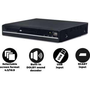 Denver DVH-7787 - DVD speler met HDMI - Zwart