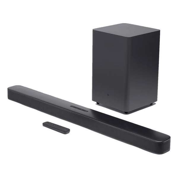 JBL Bar 2.1 Deep Bass Zwart - Met draadloze subwoofer - Zwart
