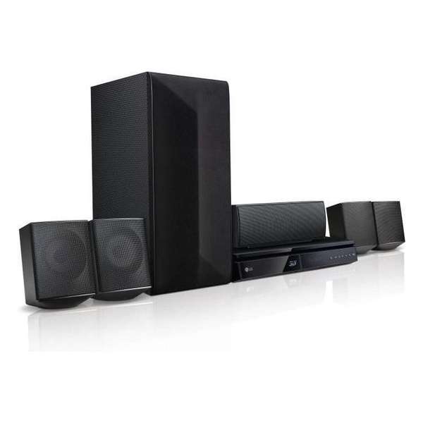 LG LHB625M Home Theater 5.1 - Blu-ray-speler - Bluetooth - DLNA - Zwart