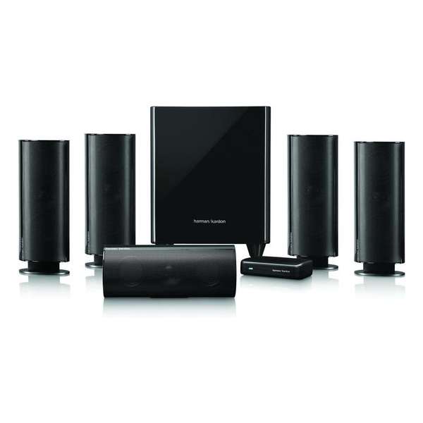 Harman Kardon HKTS 65 - 5.1 speakerset - 6 stuks - Zwart