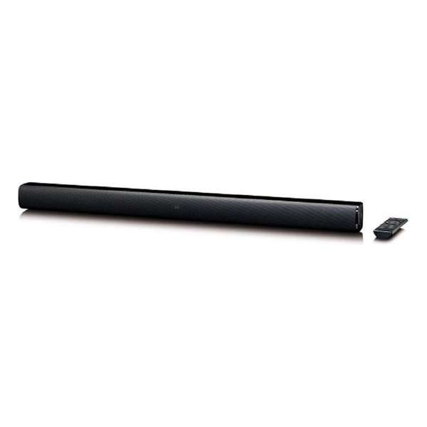 Lenco SB-080 – Soundbar met bluetooth, hdmi en AUX-aansluiting - Zwart