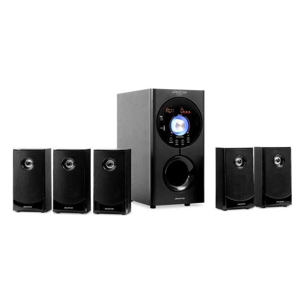 Concept 620 5.1-kanaals luidsprekersysteem USB SD AUX bluetooth 85W RMS Concept 620 5.1-kanaals luidsprekersysteem USB SD AUX bluetooth 85W RMS