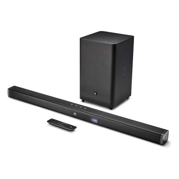 JBL Bar 2.1 - Soundbar met draadloze subwoofer - Zwart