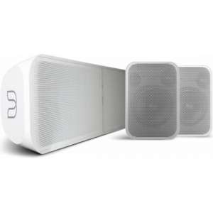 Bluesound Pulse Soundbar 2i + 2X Pulse Flex 2i - Wit