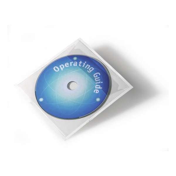 Durable DURABLE POCKETFIX CD/DVD Selbstklebetasche 100 Stck
