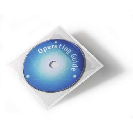 Durable DURABLE POCKETFIX CD/DVD Selbstklebetasche 100 Stck