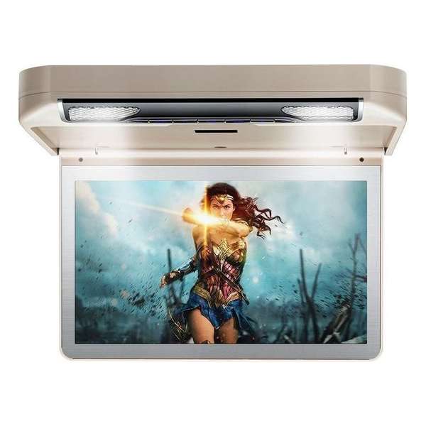 13,3 1080P Video HD Digitale TFT Monitor 16: 9 Breedbeeld DVD-speler Beige 13,3 1080P Video HD Digitale TFT Monitor 16: 9 Breedbeeld DVD-speler Beige