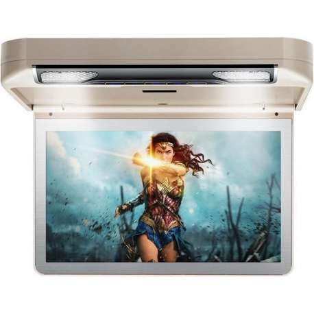 13,3 1080P Video HD Digitale TFT Monitor 16: 9 Breedbeeld  DVD-speler Beige