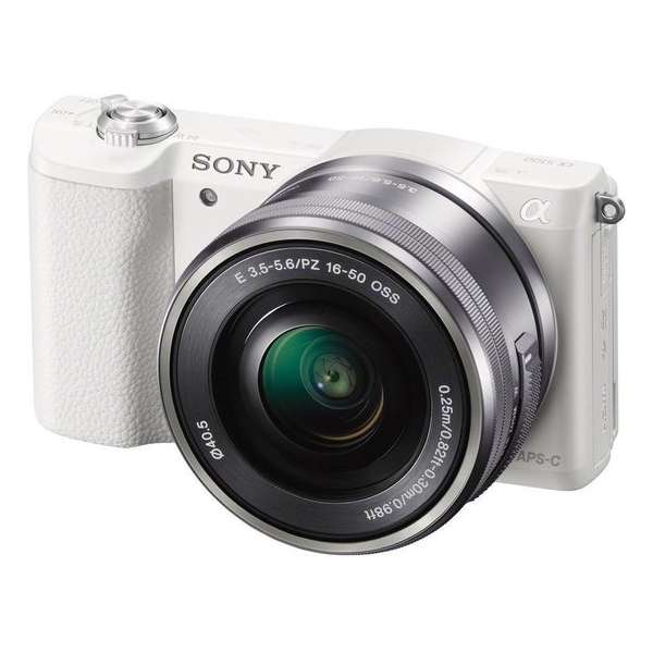 Sony A5100 + 16-50 mm - Wit