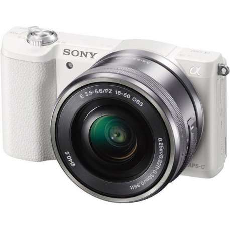 Sony A5100 + 16-50 mm - Wit