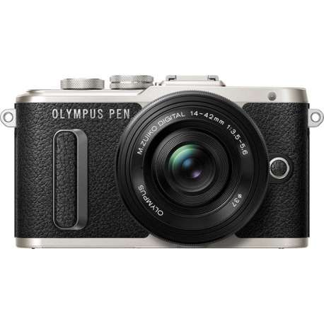 Olympus PEN E-PL8 + 14-42mm EZ - Zwart