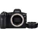 Canon EOS R Body + EF-EOS R Mount Adapter - Zwart