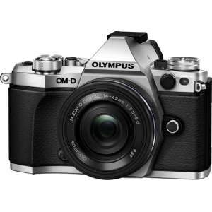 Olympus OM-D E-M5 Mark II + EZ-M 14-42mm EZ - Zwart/Zilver