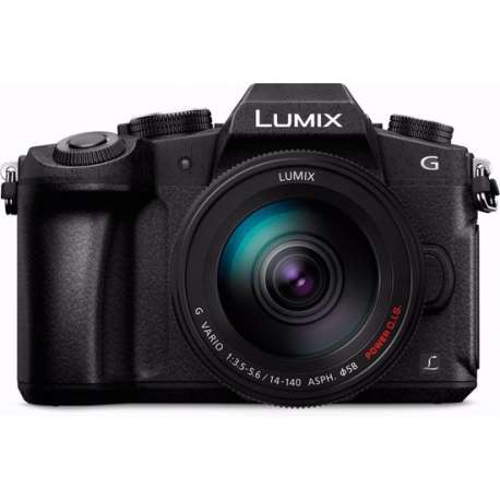 Panasonic Lumix DMC-G80 + 14-140mm - Zwart
