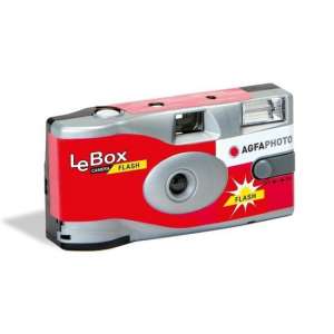 2x Bruiloft/vrijgezellenfeest wegwerp camera 27 kleuren fotos met flits - Weggooi fototoestel/cameras
