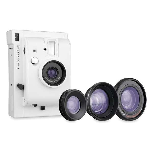 Lomography Lomo Instant Mini - Incl. 3 lenzen - Wit Lomography Lomo Instant Mini - Incl. 3 lenzen - Wit