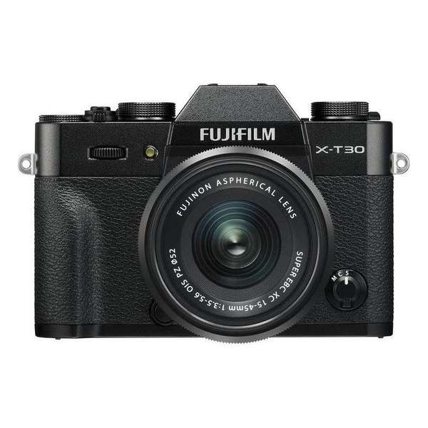 Fujifilm X-T30 + XC 15-45mm - Zwart Fujifilm X-T30 + XC 15-45mm - Zwart