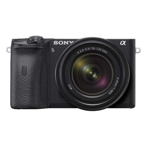 Sony A6600 + 18-135MM F/3.5-5.6 OSS - Zwart Sony A6600 + 18-135MM F/3.5-5.6 OSS - Zwart