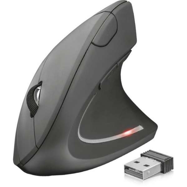 Trust Verto - Draadloze Ergonomische Muis / Zwart