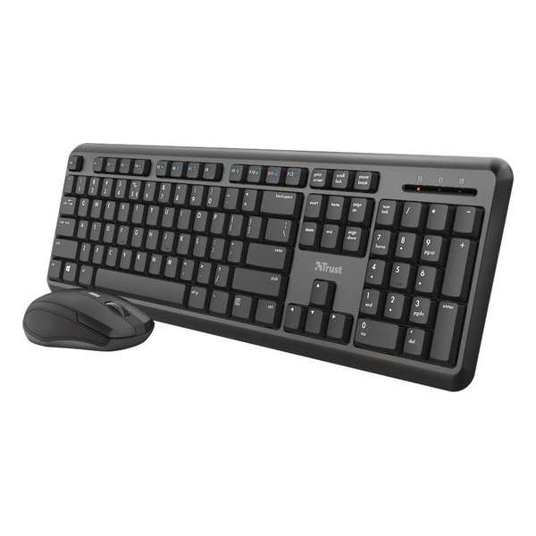Trust Ody - Stille Draadloos Toetsenbord en Muis - Qwerty
