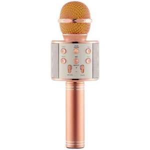 Karaoke Microfoon - Draadloos - Bluetooth Verbinding - Rosékleurig - Voor de gezelligste feestjes
