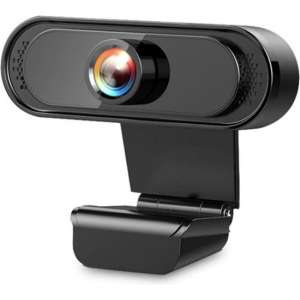 Webcam voor PC HD 1080P | Ingebouwde microfoon| Mac, Windows, HP, Lenovo, Dell| USB2.0 aansluiting| 1920x1080 resolutie camera