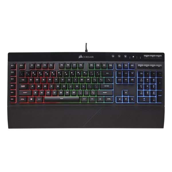 Corsair K55 RGB - Qwerty - Membraan Gaming Toetsenbord