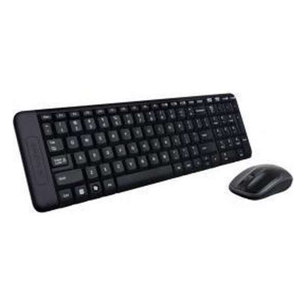 Logitech MK220 - Draadloos Toetsenbord en Muis - Qwerty