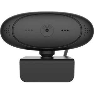 Mossmedia HD Webcam - 1080p - Geschikt voor Thuiswerken - Zwart
