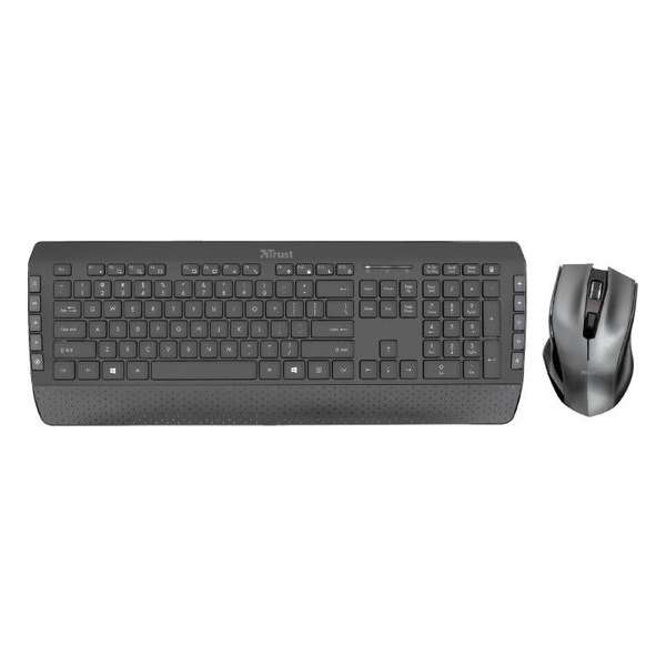 Trust Tecla 2 - Draadloos Toetsenbord en Muis - QWERTY