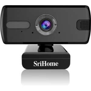 USB Webcam voor PC met Microfoon I Full HD wide-angle Camera met hoge resolutie
