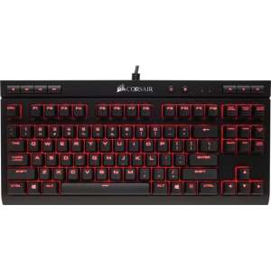 Corsair K63 Compact - Qwerty - Cherry MX Red -  Mechanisch Gaming Toetsenbord